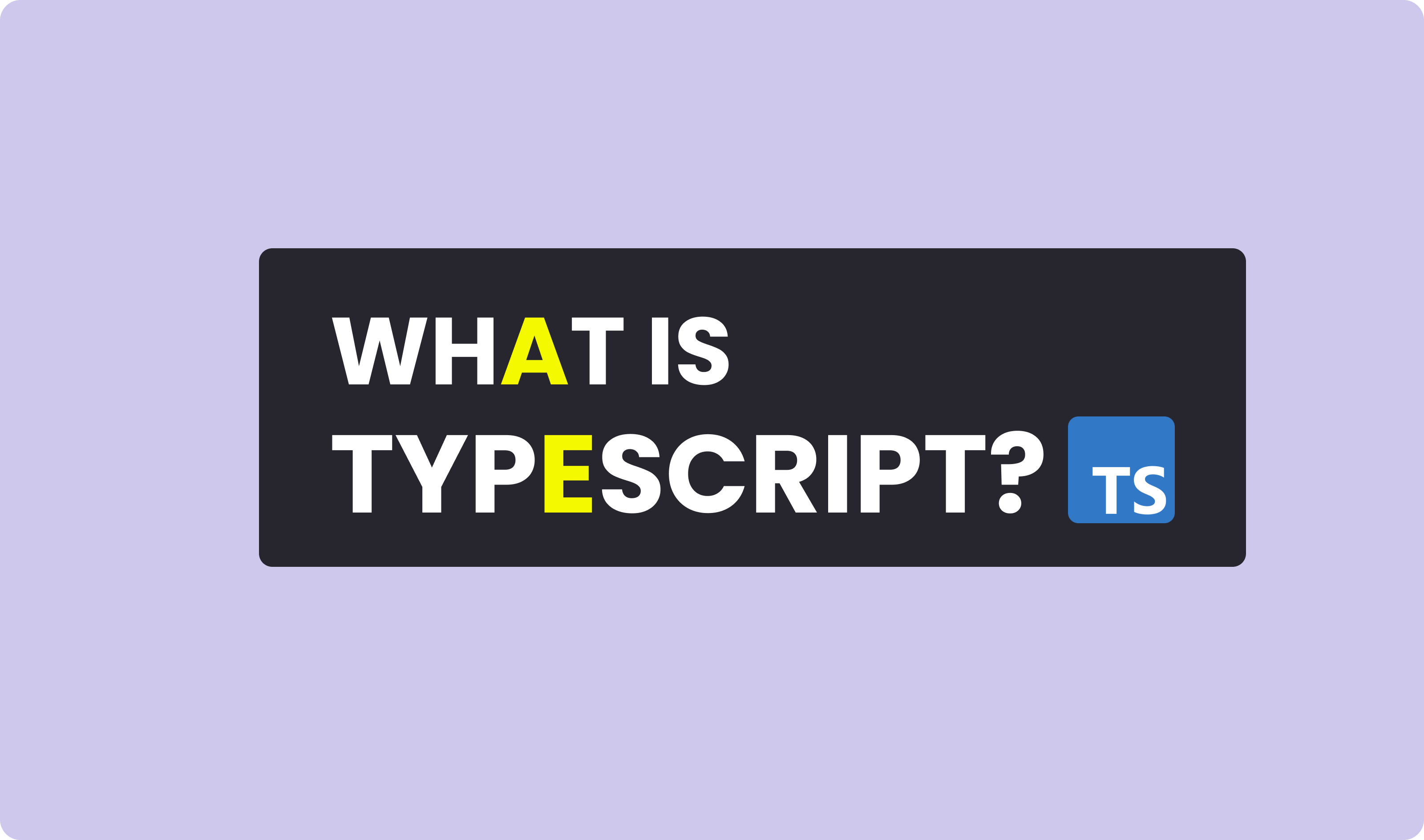What is Typescript?